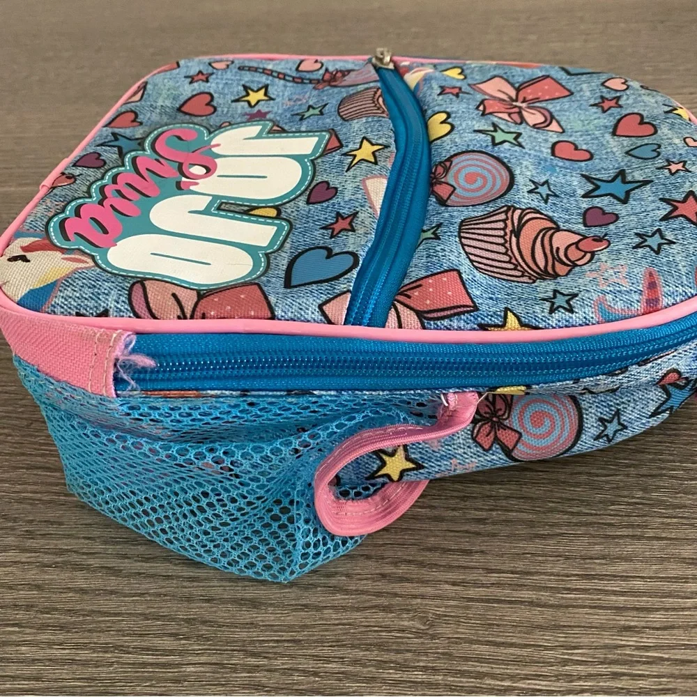 Jojo Siwa Nickelodeon girls Backpack Style Back to School Picnic Party Lunchbox